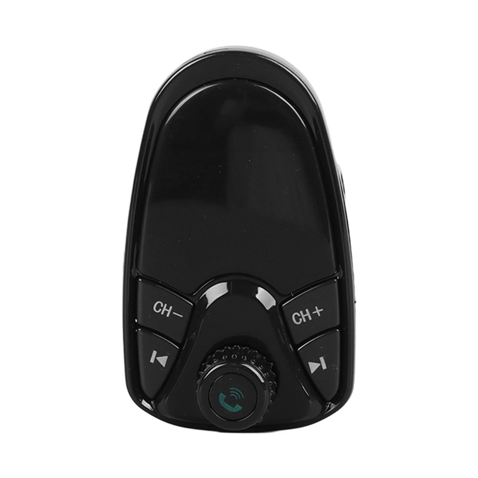 USB Car Charger Large Screen Dual USB Port Fast Charging Handsfree Calling FM Transmitter Bluetooth MP3