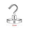 Magnetic Hooks Heavy Duty Strong Magnet Hooks Rust Proof Indoor Outdoor Hanging Kitchen Home Cruise Workplace Office and Garage