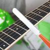 Miwayer Stainless Steel Fret Crowning File Guitar Fret Dressing Tool for Electric Acoustic Guitars Bass Mandolin Luthier File