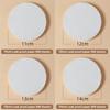 50/500Pcs Leakproof Paper Drink Cup Leakproof Round Coffee Cup Take Away Paper Cup Lid Coffee Spill Proof Gasket