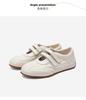 [Cowhide] French Style Double Strap Retro German Training Shoes