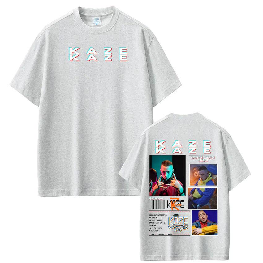 

Rapper Kaze R New Fashion Album Print Tshirt Unisex Women Casual Tshirt Shortsleeved Cotton Hiphop Punk High Quality Tshirts S