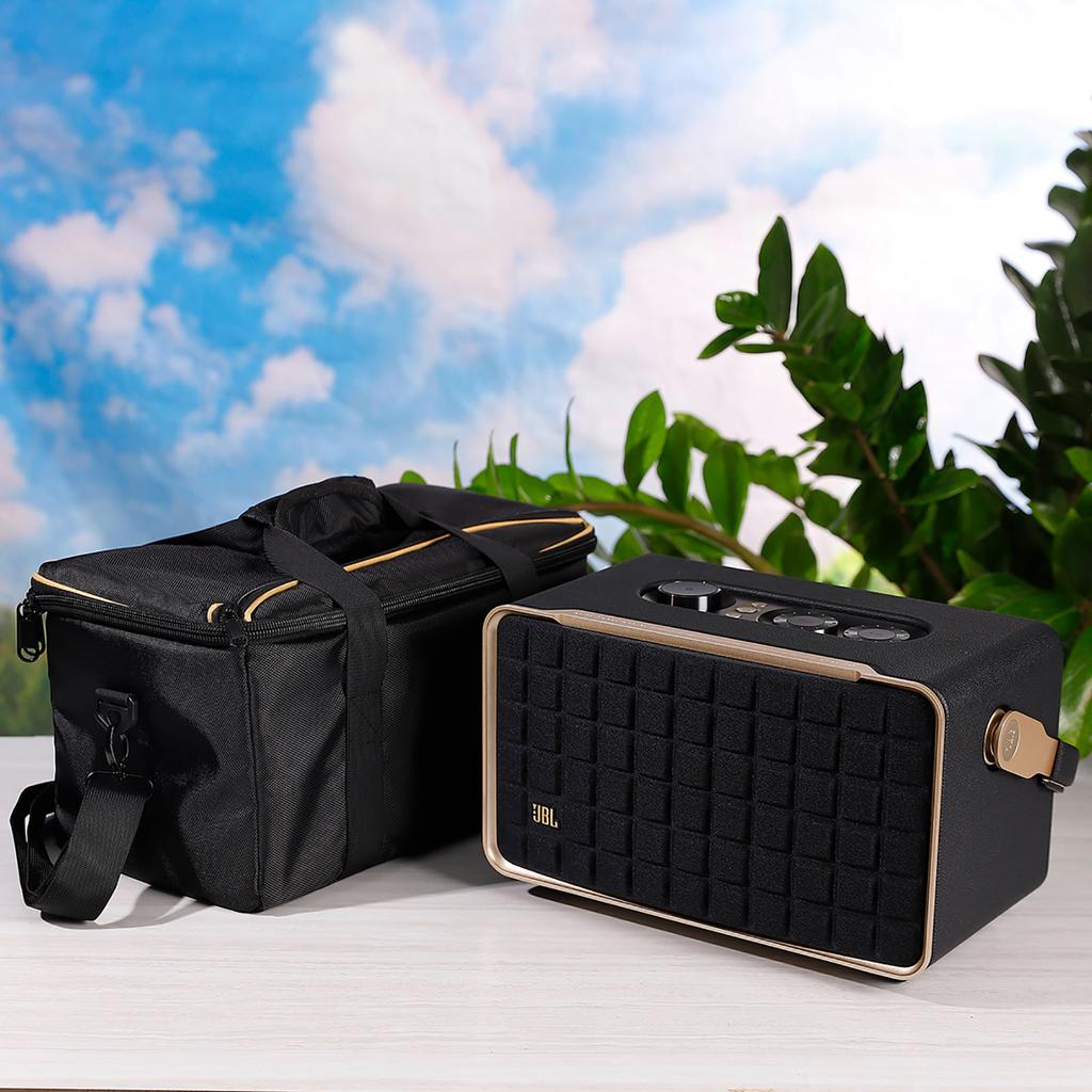 Black Carrying Case Bag for JBL AUTHENTICS300 Speaker Case Protector Portable Speaker Carry Case Protective EVA Pouch