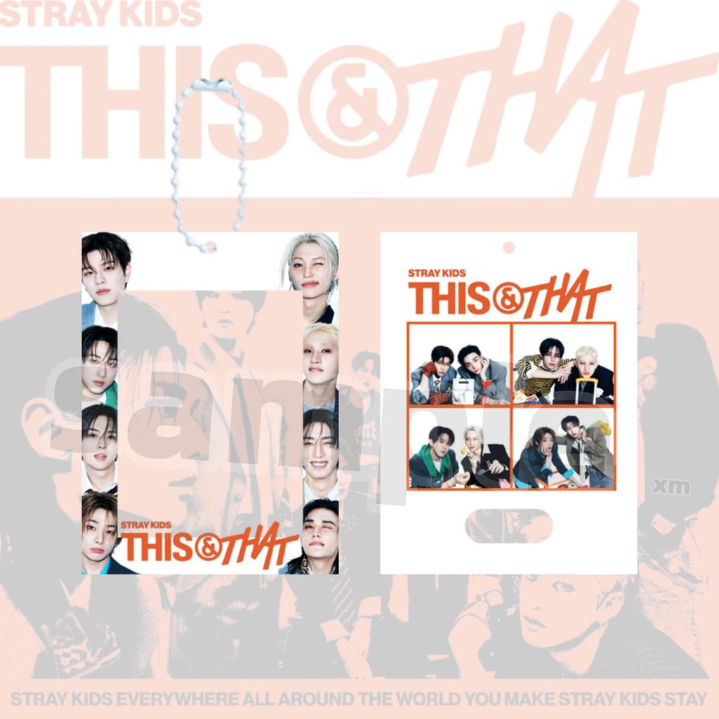 Stray Kids Acrylic Photo Frame Keychain: THIS & THAT Album