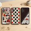 AAA P-Poker für iPhone Handyhülle Für Samsung Galaxy A73,A72,A71,A70,A53,A52,A51,Andere Weiche Schwarze Hülle