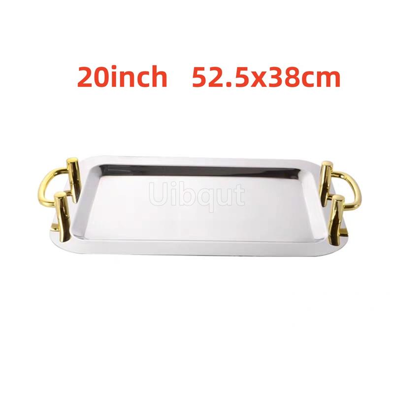 

Золотая овальная тарелка из нержавеющей стали, большая круглая тарелка, поднос для шведского стола, конфет, торта, фруктов, зеркальная тарелка для отеля, ресторана, гриля, свадьбы, милое блюдо