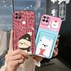 Cartoon Graffiti Phone Case For Huawei Honor Play5T Card slot Waterproof Fashion Design Durable Card bag Dirt-resistant