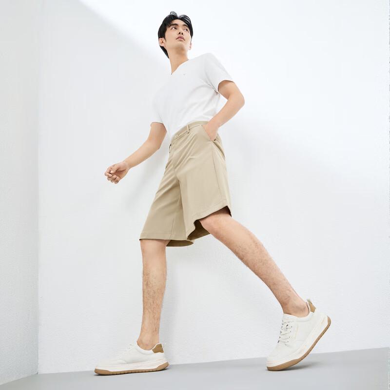 Men's Textured Casual Shorts