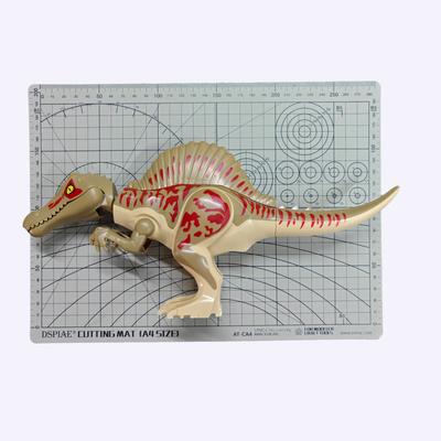 Non-Toxic Chinese Diy Jurassic Dinosaur Spinosaurus Quetzalcoatlus Air Mission Building Block Educational Toy For Children Gifts