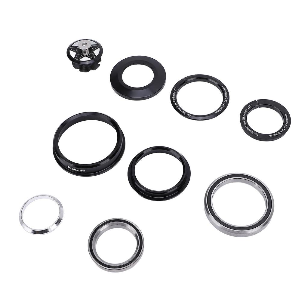 Cycle Doble Lager Styrelager 4456cm til 28.6mm Aluminiumslegering Sykkel Gaffel Styrelager