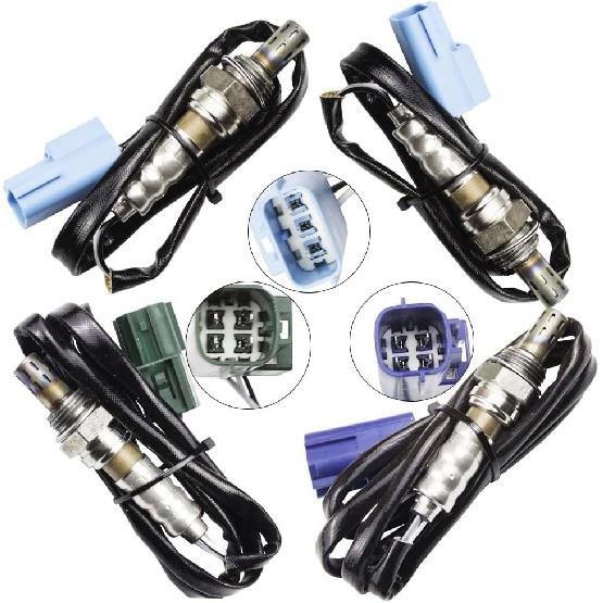 4X Oxygen O2 Sensor 1 & 2 for 2002-2003 Nissan Maxima; 2002-2004 Infiniti i35 3.5L Upstream + Downstream