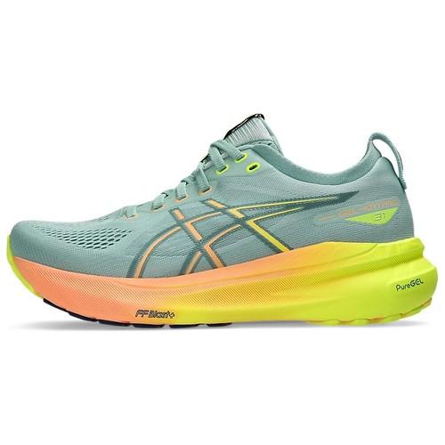 Asics Gel Kayano 31 Paris Light Celadon Safety Yellow Women's - 1012B745-750