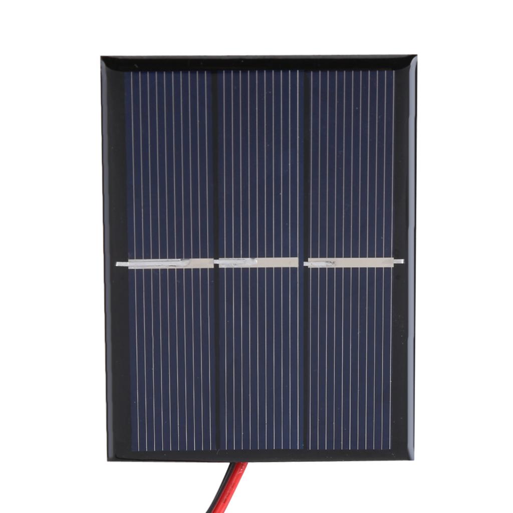 2pcs 0.65W 1.5V Mini Portable Solar Panel DIY Power Module Battery Charger