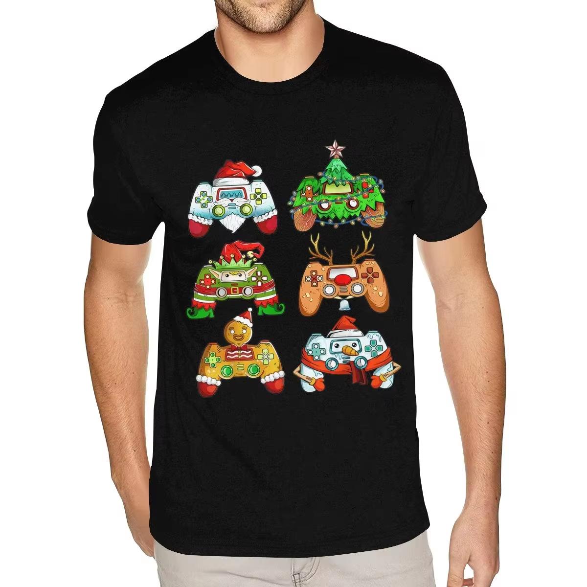 

Funny All I Want for Christmas Is Beer ELF Hat Funny Pajama Tee Men Custom Made Short Sleeve Ultra Cotton Black Oneck Tee Shirt M