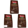 Loacker Quadratini Chocolate Duplo Conjunto de 3 com toalha original Chattyshop