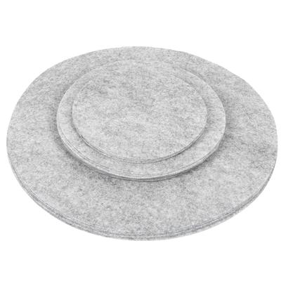 Soft Felt Plate Dividers Pan Separator Pads Cookware Bakeware Dish Pot Stacking ProtectorsGray 24PCS