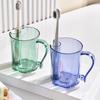 Portable Mouthwash Cup with Toothbrush Compartment