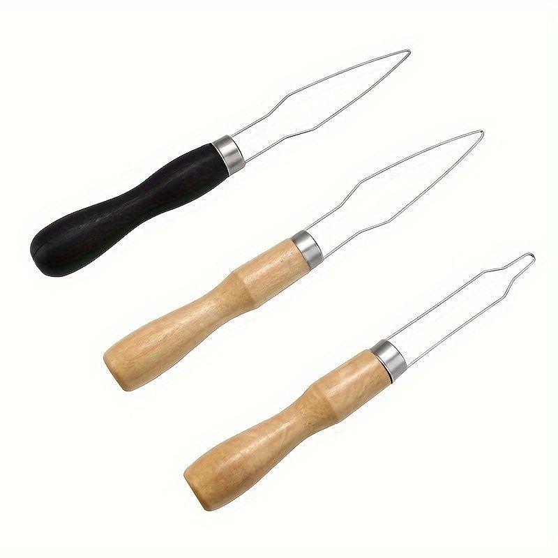 

2 шт. Легкий крючок для пуговиц с рукояткой - Простое вспомогательное средство для застегивания пуговиц на рубашках и джинсах для помощи при одевании