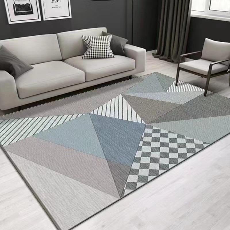 Simple Nordic Style Carpet Living Room Sofa Bedroom Bedside Study Kitchen Entrance Door Rug Non-slip Modern Home Decor Mat