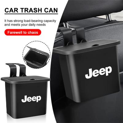 Závěsný odpadkový koš na zadní sedadlo auta Úložné pouzdro Organizér zadní řady Pro Renegade Wrangler JK Grand Cherokee XJ Willys Compass Command Patriot