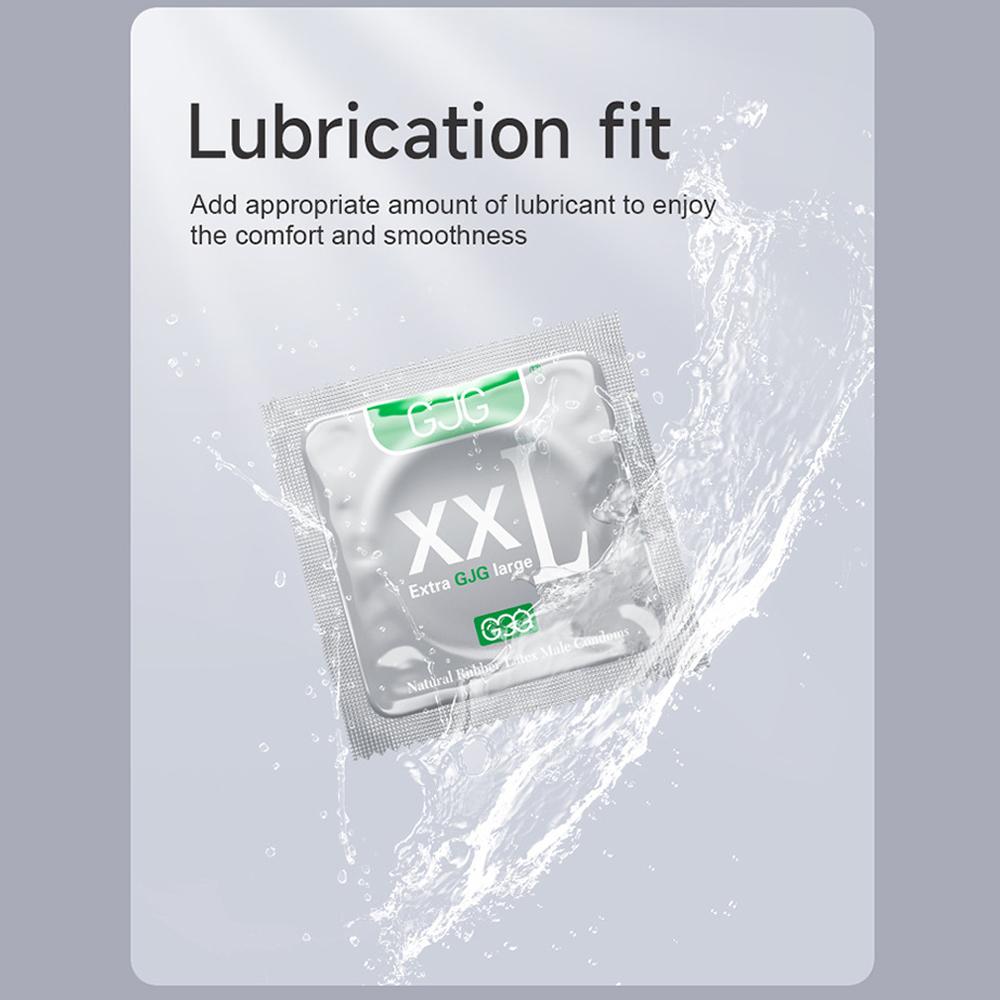 58MM kondom Velikost XXL Velká velikost Kondomy z přírodního kaučuku Velký penis Kondomy velké velikosti Bezpečné sexuální hračky s rukávem na penis pro dospělé