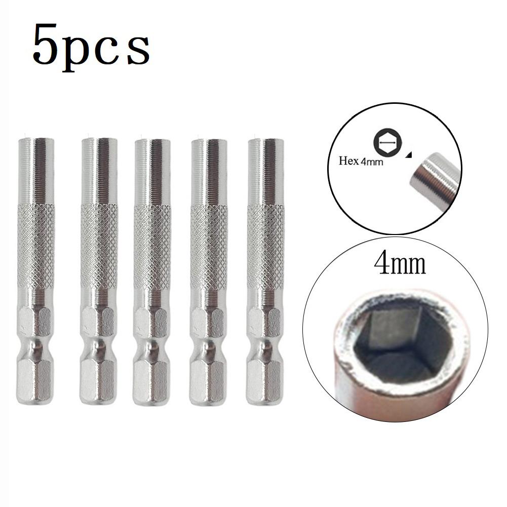 Quick Bit Conversion with 6 35mm Hex Shank Adapter, Converts To 4mm System, Magnetic Holder for Easy Bit Change 2 Pieces