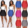 Mode Damen Stretch Eng Sexy Rock Hohe Taille Kurz Schlank Röcke