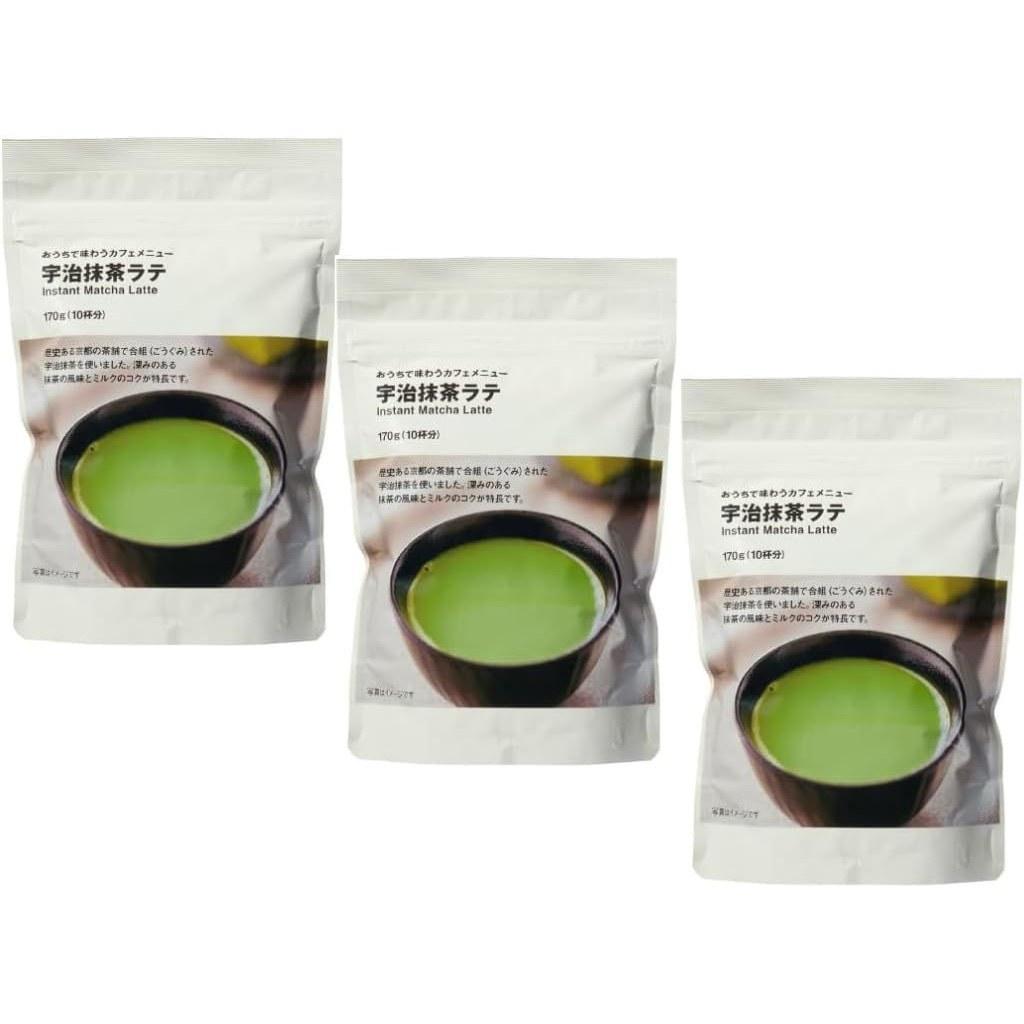 Muji Home Cafe Menu Uji Matcha Latte 170g Set 3 Bags