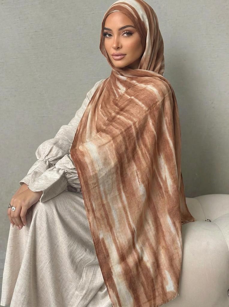 Women Big Size Plain Solid Cotton Rayon Crease Hijab Scarf Lady High Quality Wraps And Shawls Musulman Headband Islamic Turban