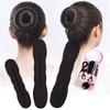 Women Sponge Hair Styling Donut Bun Curler Maker Black Hair Clip Ring Girls Braider Magic Foam Donut Twist  DIY Tool Accessories