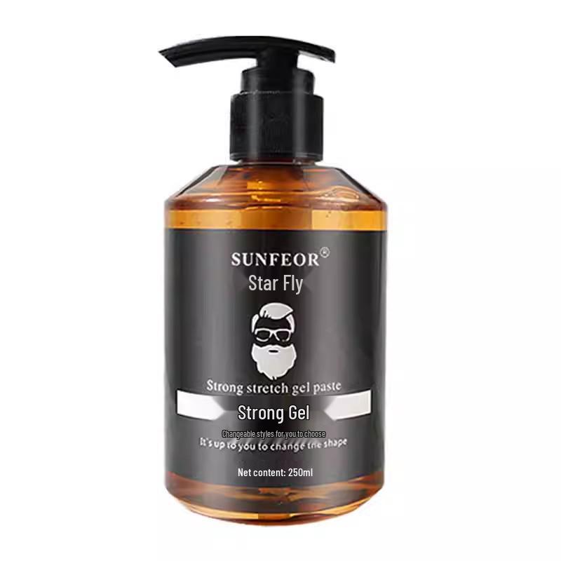 

Strong Hold Gel Pomade - Extra Hard Hair Glue, 250ml