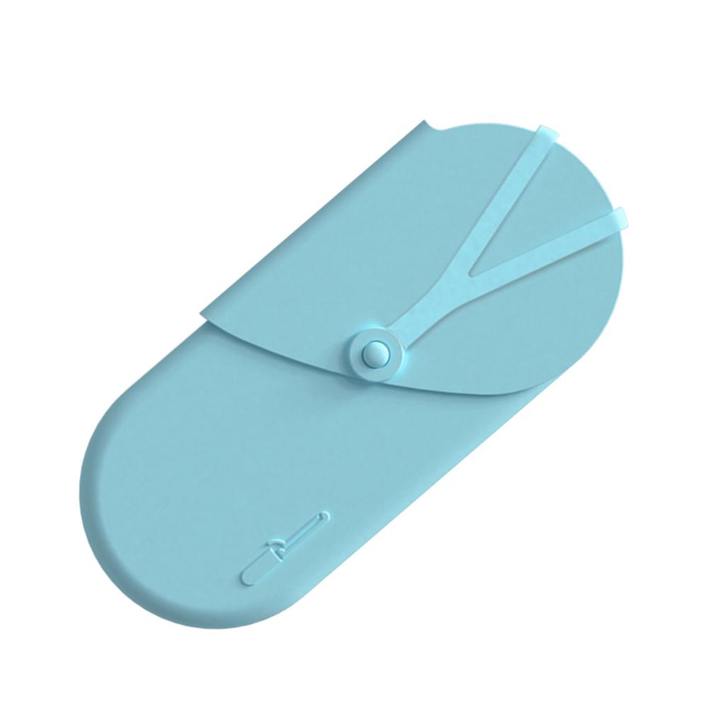 Heat Resistant Silicone Mat Pouch Mat Cover for Curling Irons Hair Straightener Flat Irons Hot Hair Curling Wand Tools