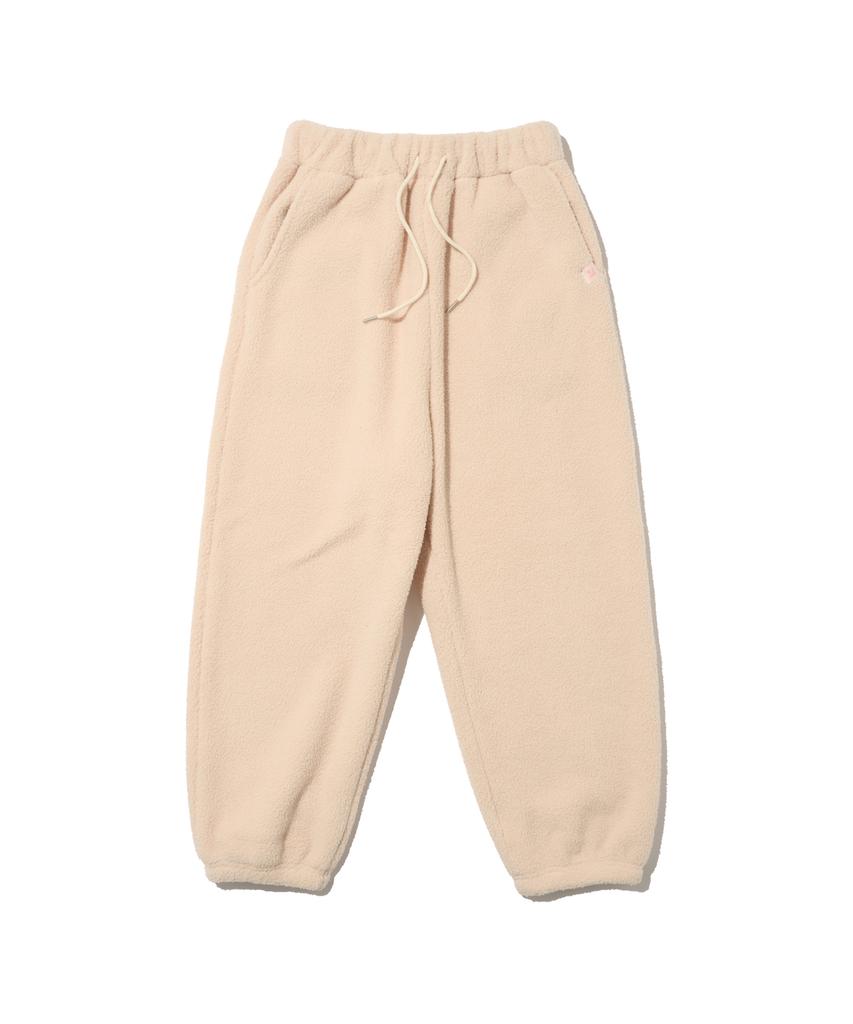 Road Road Cozy Bear Sherpa Fleece Jogger Pants (Ivory)