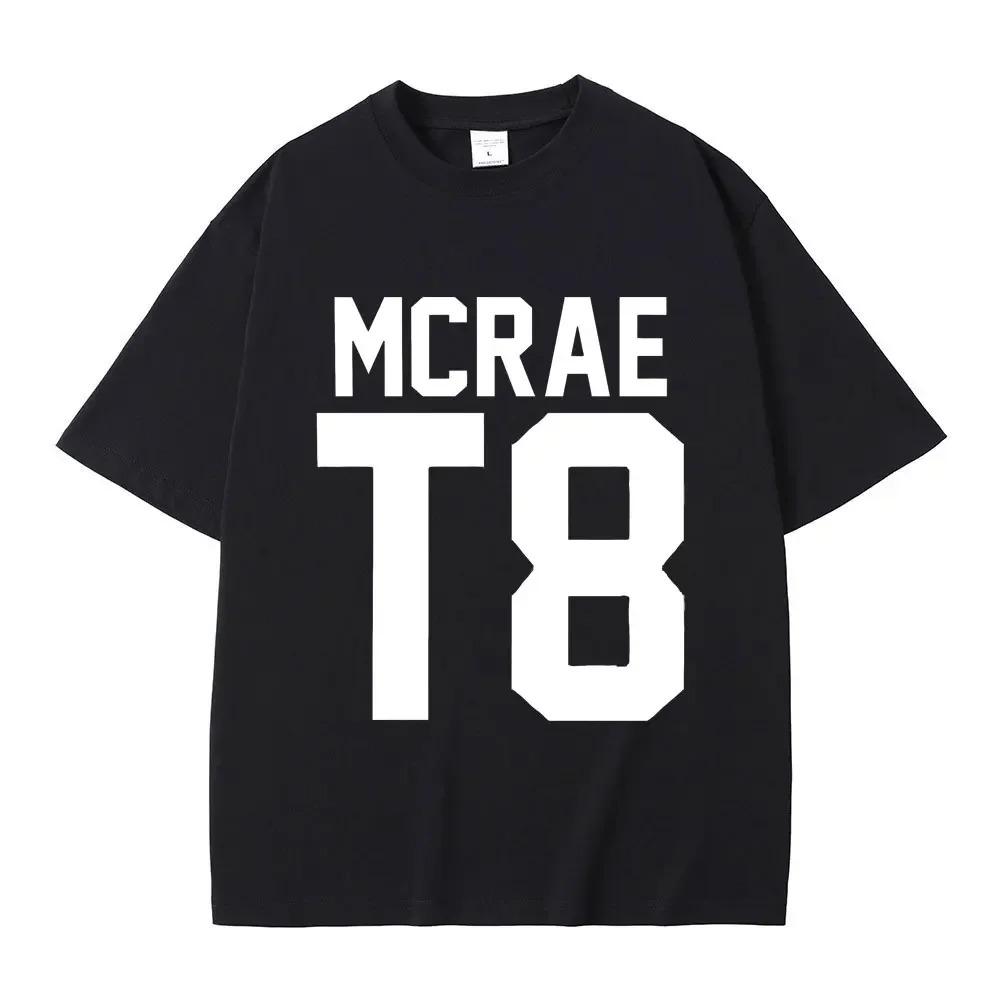 2026 Singer Tate Mcrae T8 Magliette Musicali Uomo Donna Vintage Maglietta Estiva Cotone Oversize Manica Corta Top per Fan Regalo