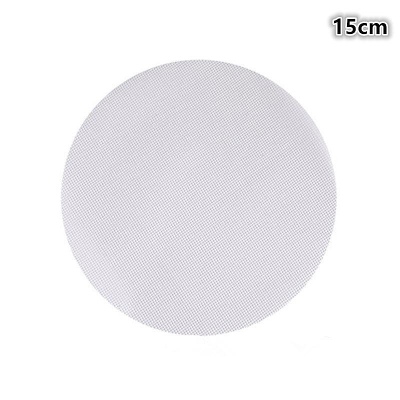 1Pcs Reusable White Silicone Non-Stick Steamer Liners Round Steaming Mat For Bamboo Steamer Cooking Heat Resistant Kitchen