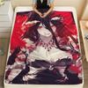 1PC Overload Print Flannel Blanket, High Quality Comfortable for All Seasons, Home Decor, Warmth and Comfort, Perfect for Christmas Gifts