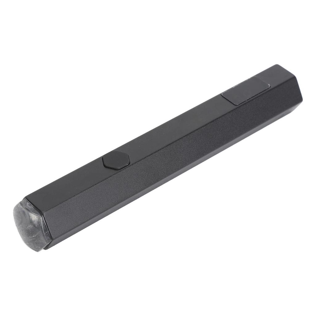 Mini LED Nail Lamp 2 Gears Portable Clear Silicone Tip Adjustable Magnetic Digital Nail Light Black