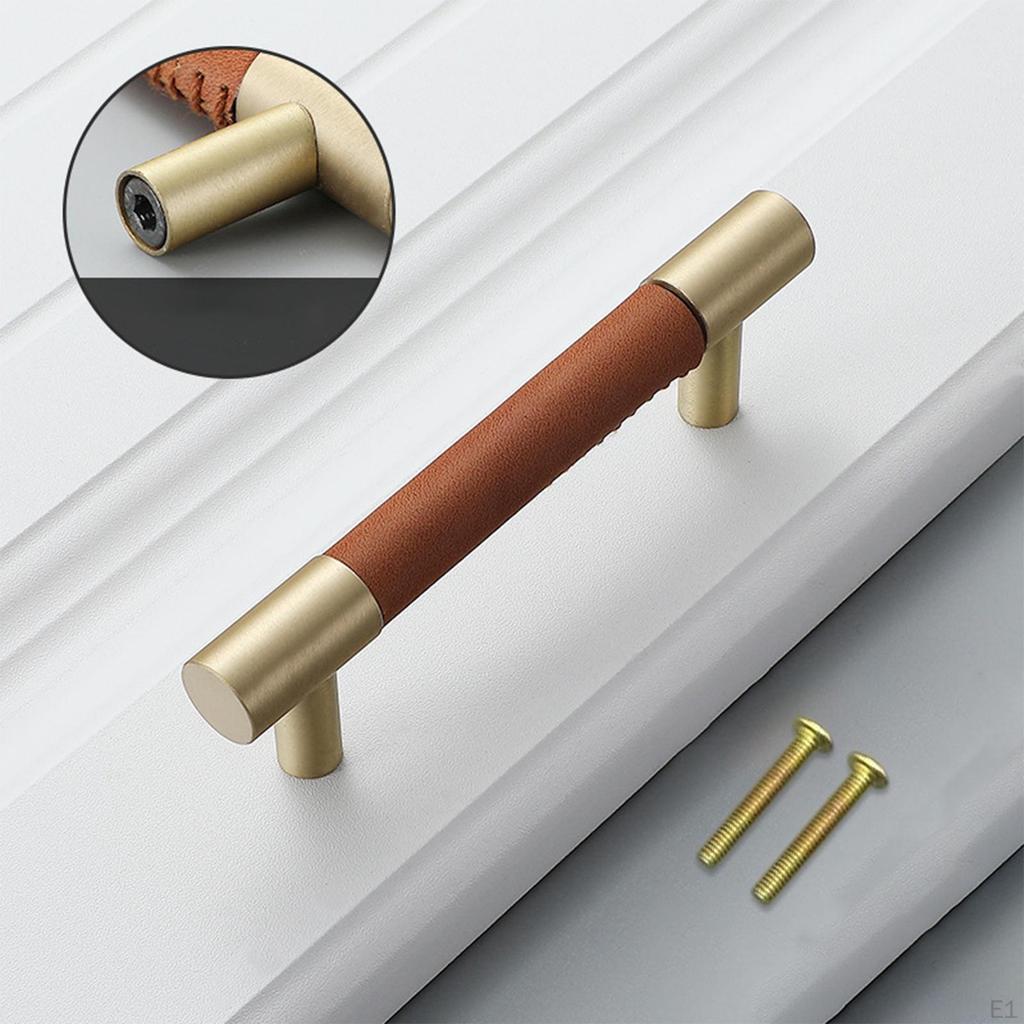 Brass Drawer Pulls Kitchen Cabinet Handles Bar Hardware for Cabinets Bathroom