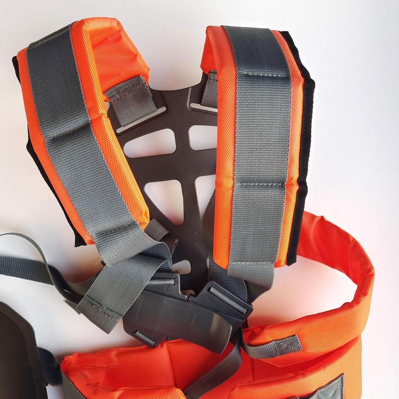 Harnais Sangle pour Tondeuse à Gazon Sangle Réglable pour Coupe-Bordures Sangle Double Épaulière Économie de Travail Augmenter Sangle Épaulière pour Tondeuse