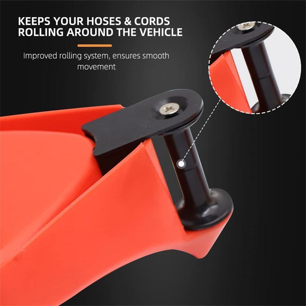 Tire Wedge Car Washing Water Pipe Anti-pinch Tools Auto Hose Guides Wheel Jamming Prevent Original Hose Wire Cable Guide