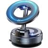 Vylepšený 360° vakuový magnetický držák na telefon, Magnetický držák na telefon do auta, Bezdotykový držák na telefon s přísavkou pro auto/posilovnu/zrcadlo