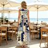 Women’s Sleeveless Loose Maxi Dress Breathable Casual Long Dress for Pool,Vacation,Summer Outfits,Spring & Fall Inner Wear,Stylish Versatile