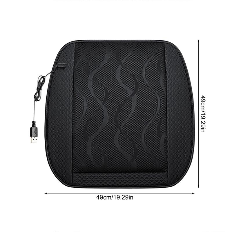 Summer Automotive Seat Cushion Powerful Chair Cushion Cooling Seat Cushion Enhanced Driving Comfort For Cars Trucks SUVs