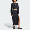 New Adidas x RUI ZHOU Skirt Casual Long Skirts Women's Black IQ3800
