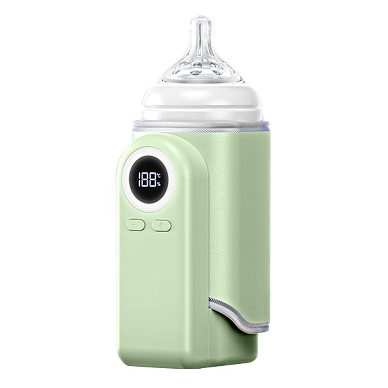 

Universal Wireless Portable Bottle Warmer Sleeve: Insulating, Heating, and Defrosting Milk with Constant Temperature Control