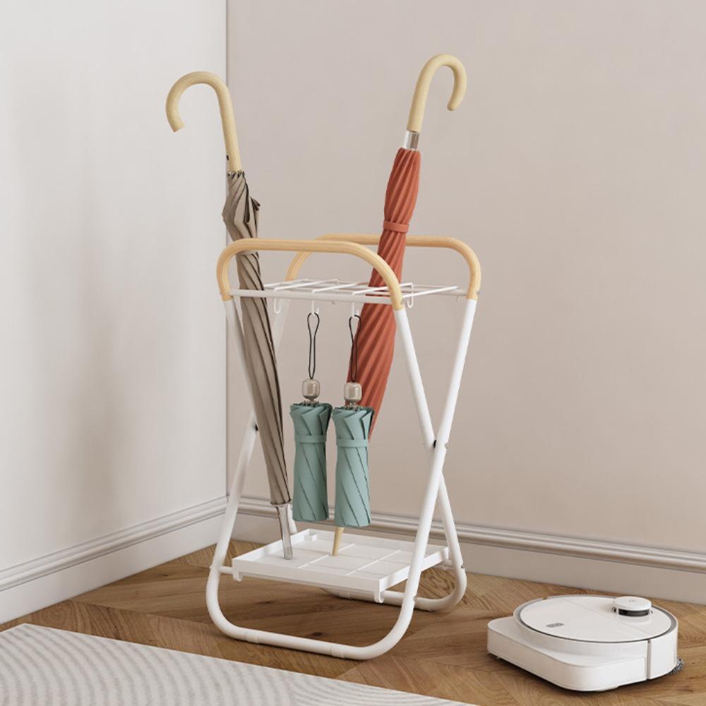 Metal Umbrella Holder Drainage Umbrella Organizer Durable Umbrella Storage Device Home