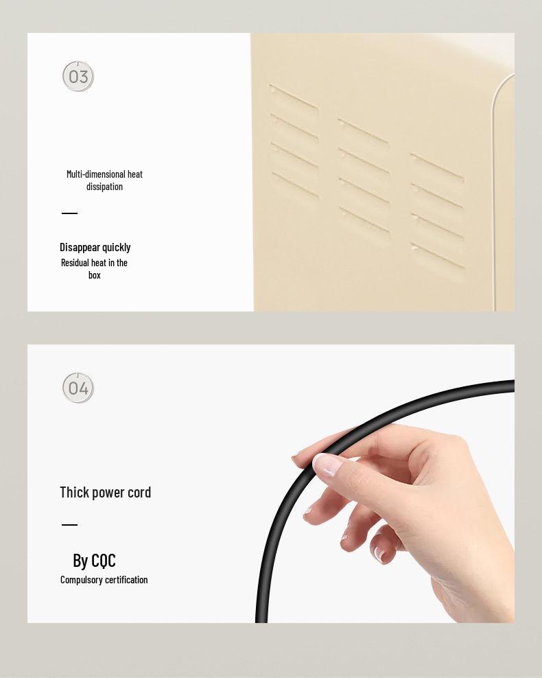 Mini Four Électrique Multifonctionnel 12L pour Usage Domestique