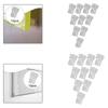 10 Clear Sign Spacers, Tall Decorative Screws, Hardware for Industrial, Home, Office And Shop Use.