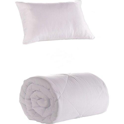 

Одиночное пуховое одеяло + 1 комплект подушек