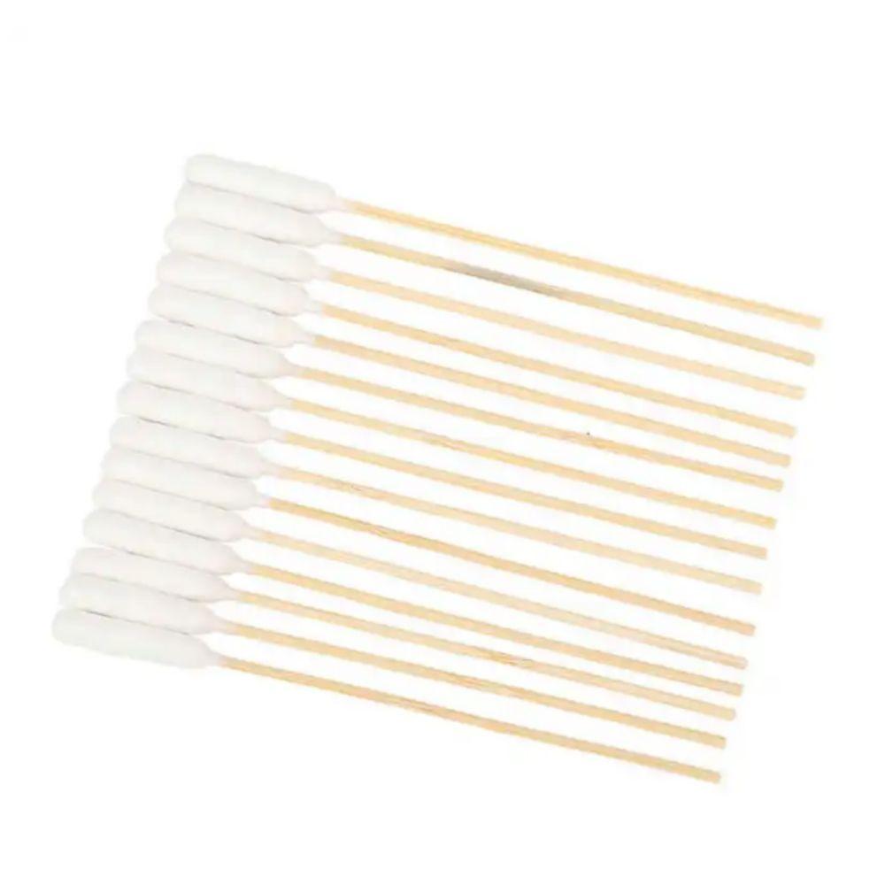 50pcs 15cm Pet Cotton Swabs Disposable Pet Ear Wash Cotton Ball Dog Cotton Buds  for Cats Puppy